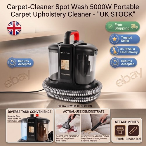 Carpet cleaner spot wash 5000w - wash,
