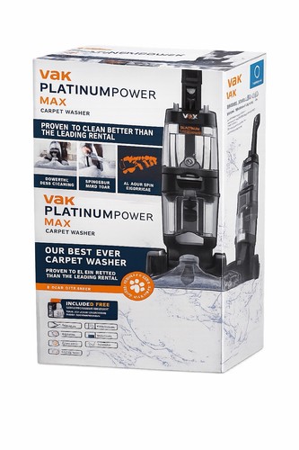 Vax platinum power max - max, carpet
