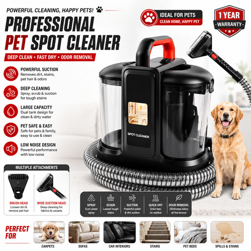 Carpet cleaner spot - carpet-cleaner, 5000w